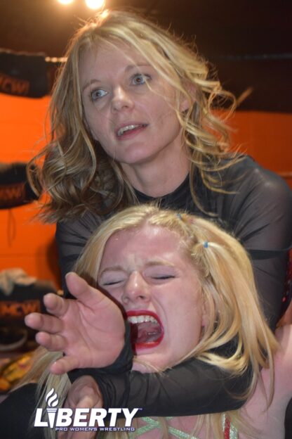 01078: Katelynn Black and Little Bit vs. Candi Krush and Rebel Kel - Image 3