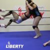 01293: Lady Bird Monroe and Ali Bama vs. BeBe and Ella - Image 5